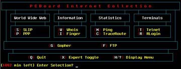 PCB/IC Menu Screen