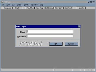 The PCBMail Login