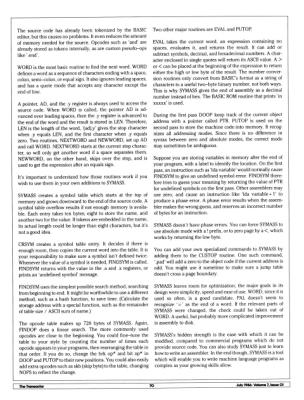 [SYMASS: A Symbolic Assembler for the Commodore 64 (2/8)]