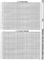 [960�1301 Video Section: +4/C16 Screen and Colour Table Map]